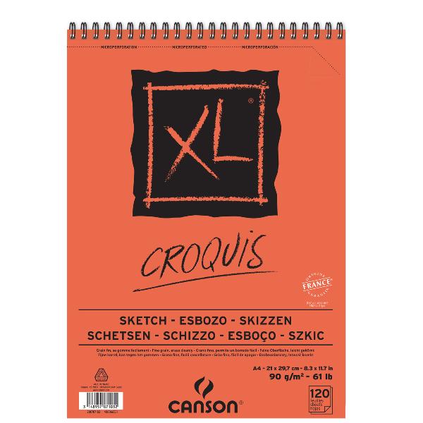 CANSON BLOCCO XL MIX MEDIA A3 ALBUM SPIRALATO …